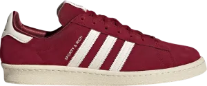 Adidas Sporty & Rich x Campus 80s 'Collegiate Burgundy' sneakers, red