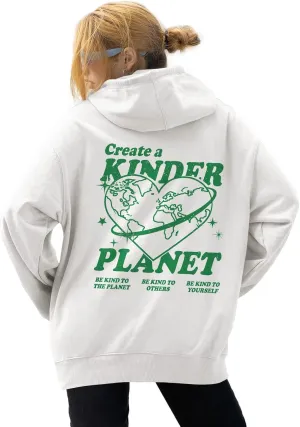Aesthetic Hoodie With Words on Back, Trendy Women's Positive Vibe Hoodie, Gifts for Her