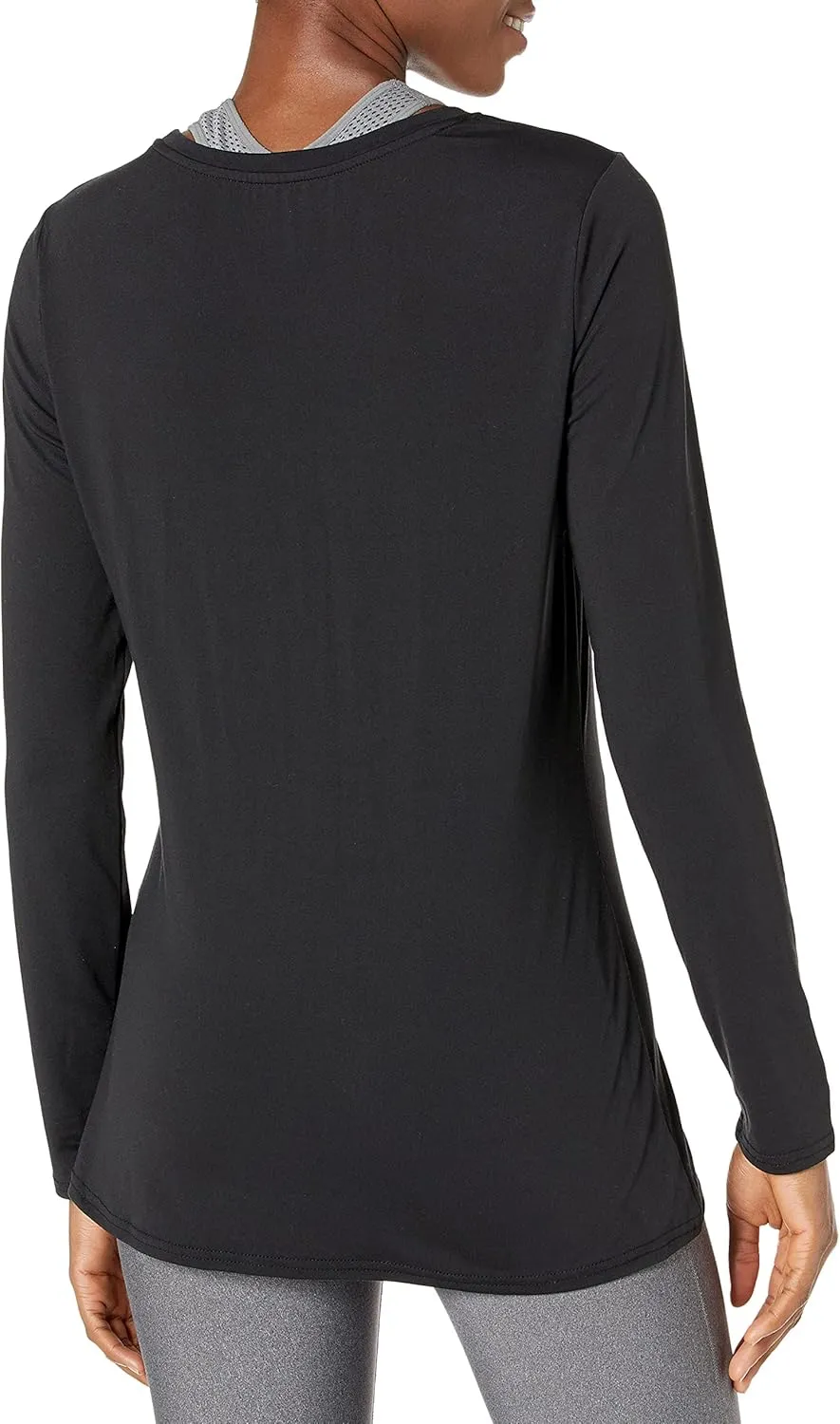 Amazon Essentials Women's Active Quick Dry Tech Stretch Lightweight Long-Sleeve T-Shirt (Available in Plus Size)