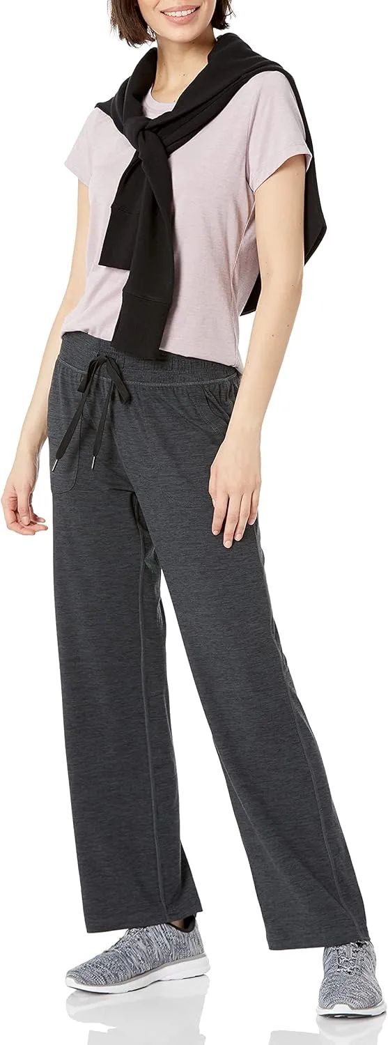 Amazon Essentials Women's Brushed Tech Stretch Pant