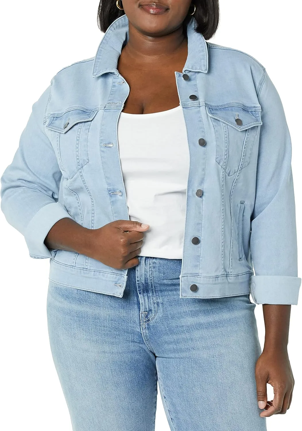 Amazon Essentials Women's Jean Jacket (Available in Plus Size)
