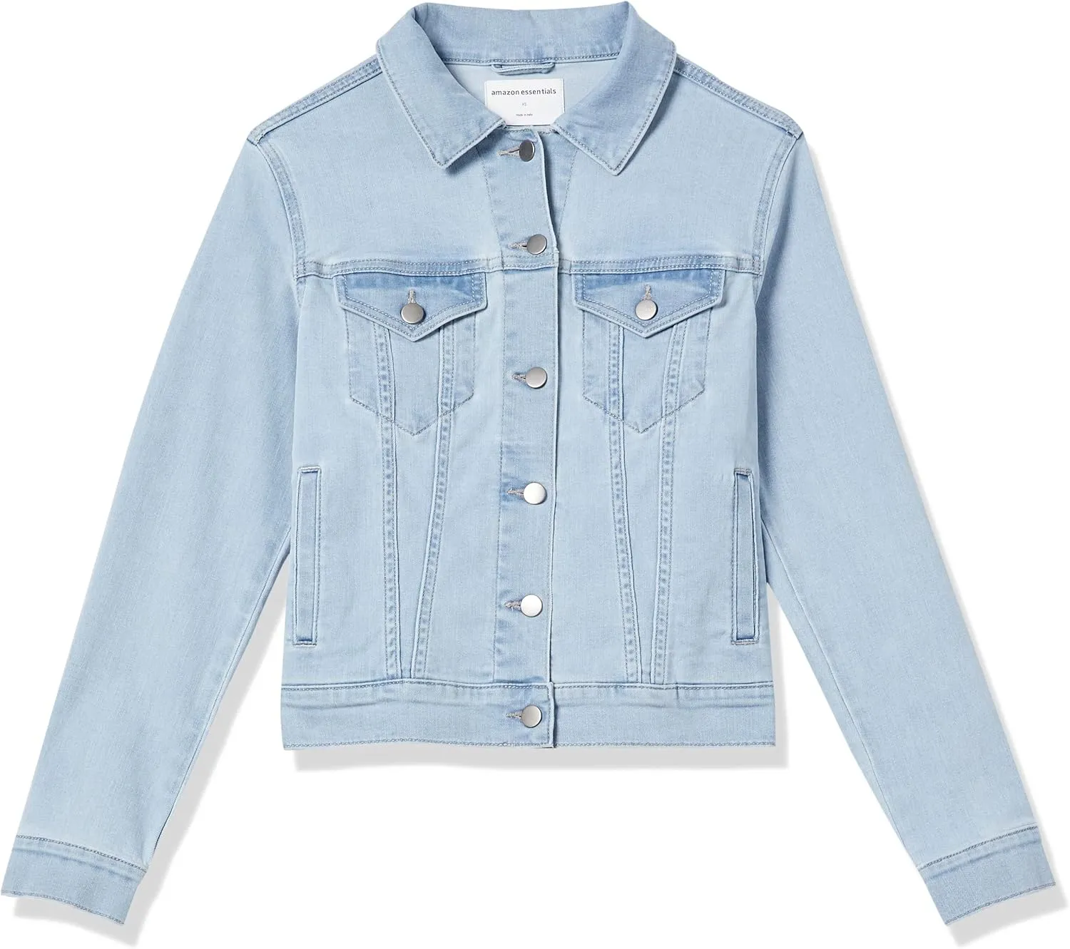 Amazon Essentials Women's Jean Jacket (Available in Plus Size)
