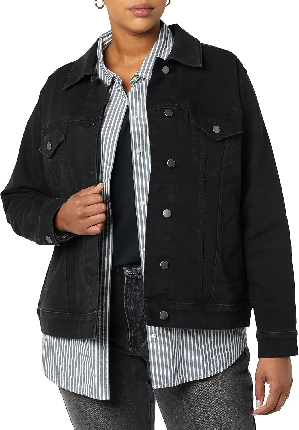 Amazon Essentials Women's Jean Jacket (Available in Plus Size)