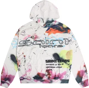 Arnodefrance Men Vintage Washed Graphic Hoodies Printing Graffiti Hoodie Cotton Warm Pullover