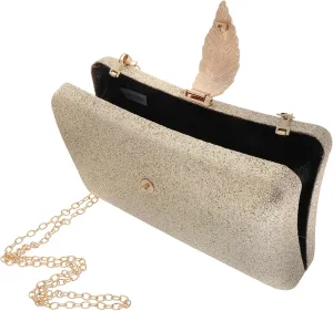 BESTYASH Sequined Evening Bag for Women Versatile Clutch Bag Wedding Purse Lady Phone Organized Storage Random