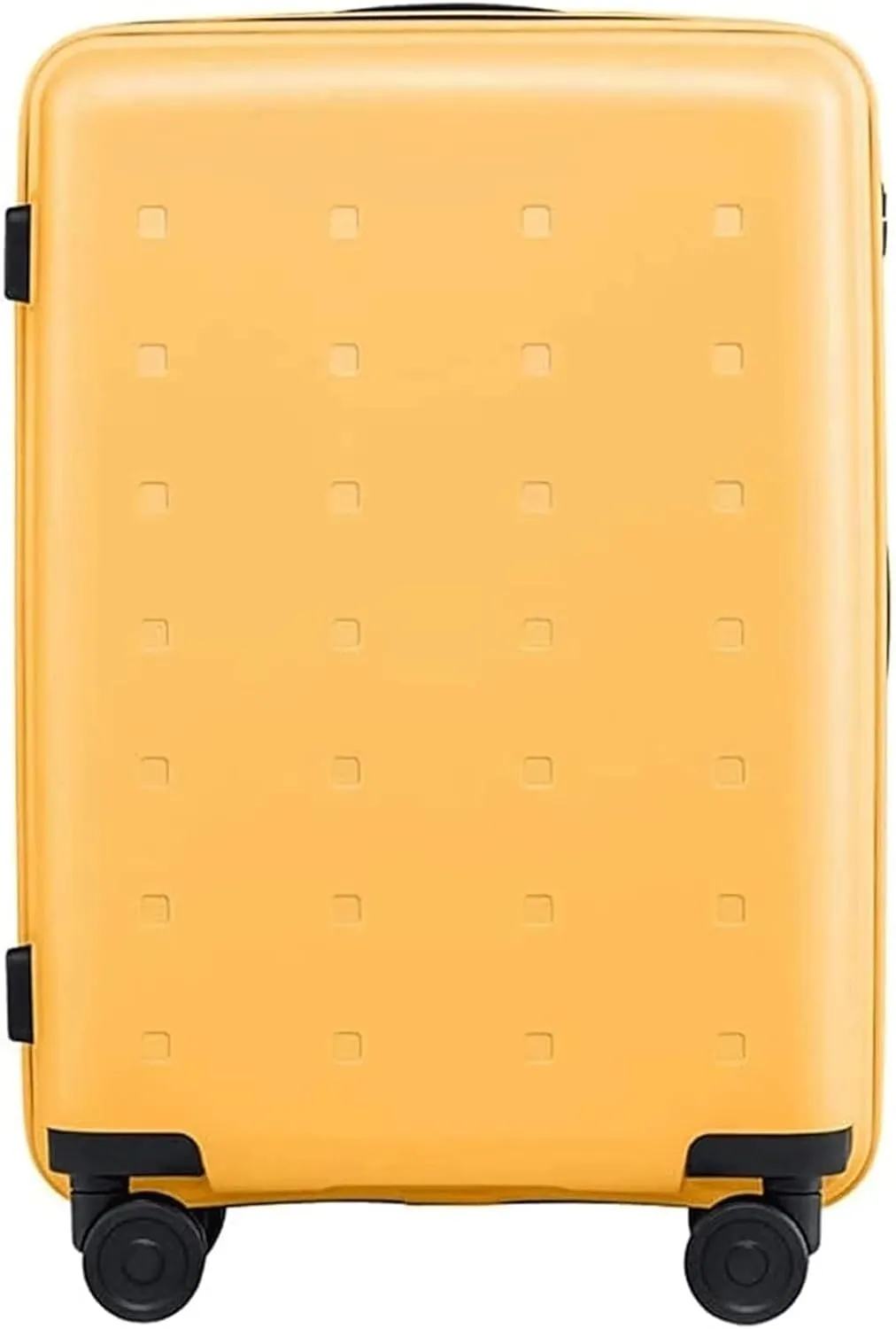 Cabin Luggage Hardside Rugged Travel Suitcase Luggage with 8 Spinner Wheels, Customs Code Lock Travel Bag