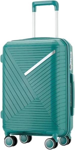 Cabin Luggage Hardside Rugged Travel Suitcase Luggage with Spinner Wheels,Luggage Suitcase Lightweight Travel Bag