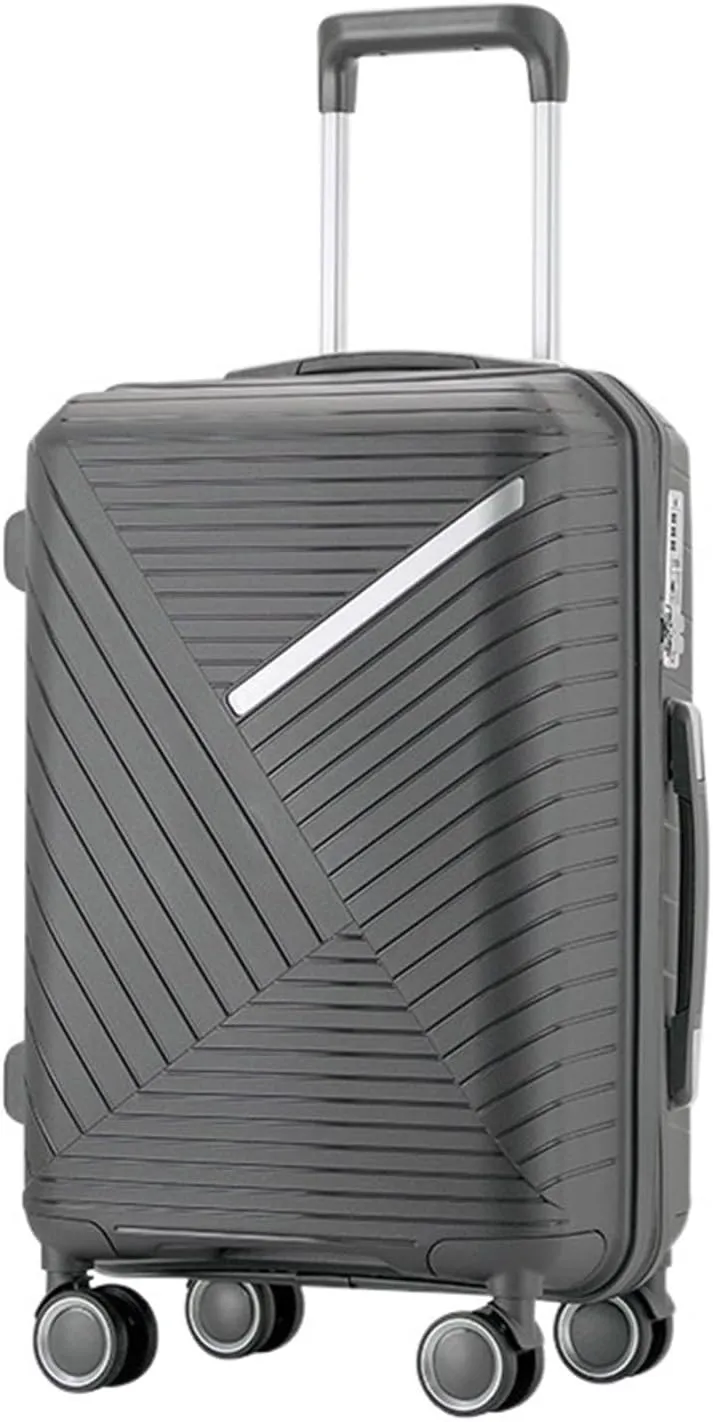 Cabin Luggage Hardside Rugged Travel Suitcase Luggage with Spinner Wheels,Luggage Suitcase Lightweight Travel Bag