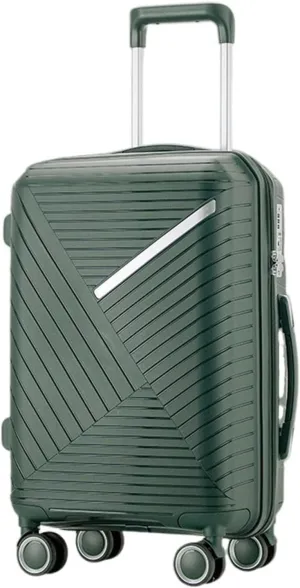 Cabin Luggage Hardside Rugged Travel Suitcase Luggage with Spinner Wheels,Luggage Suitcase Lightweight Travel Bag
