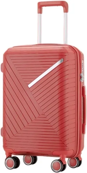 Cabin Luggage Hardside Rugged Travel Suitcase Luggage with Spinner Wheels,Luggage Suitcase Lightweight Travel Bag