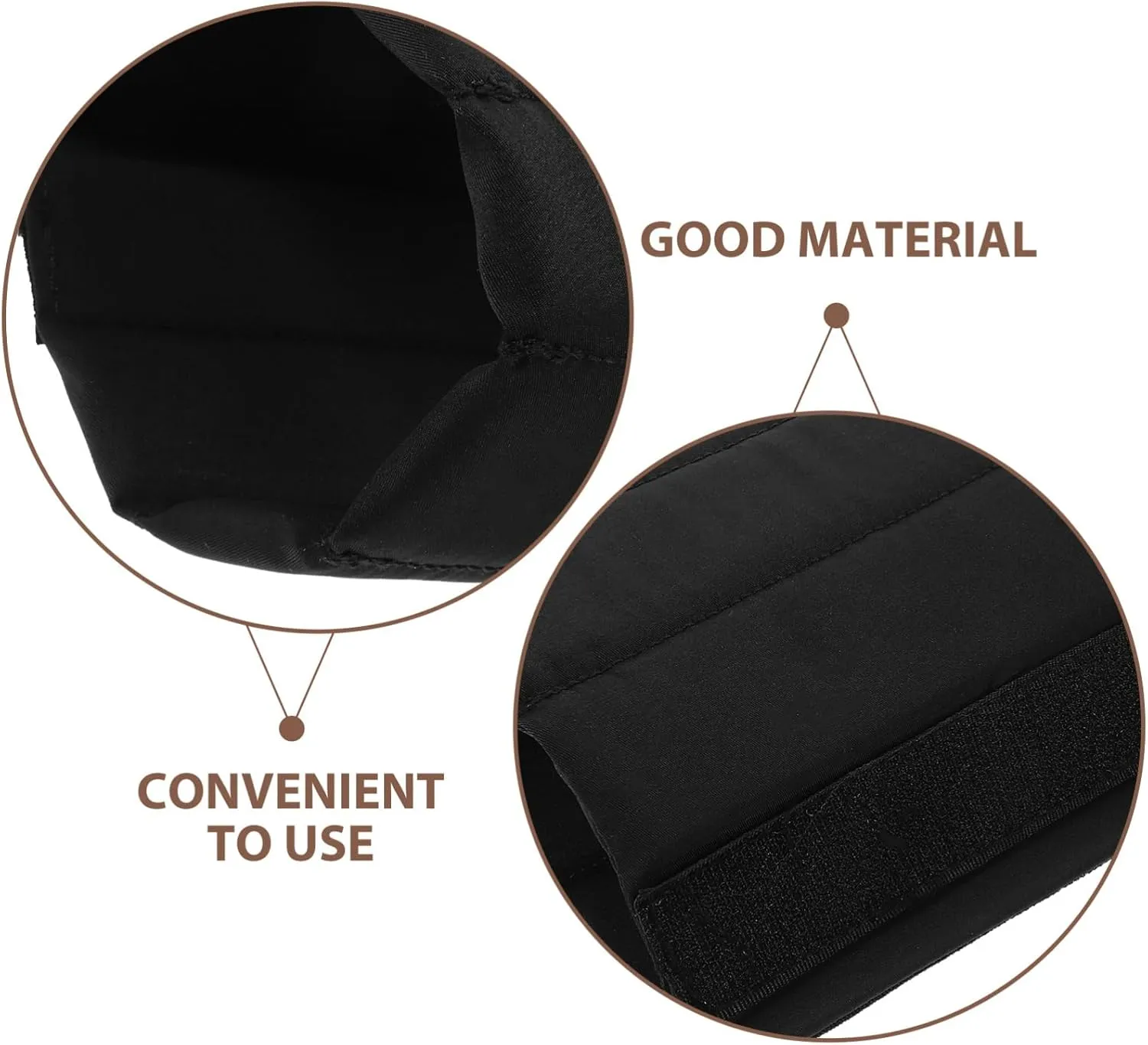 Camera Bag Dividers, Baggies Plug Bag Dividers Photographers Backpack Camera Insert Reflex Case Organizer Universal Flexible Pad Thicken N Suede Roller Partition, 2pcs Black