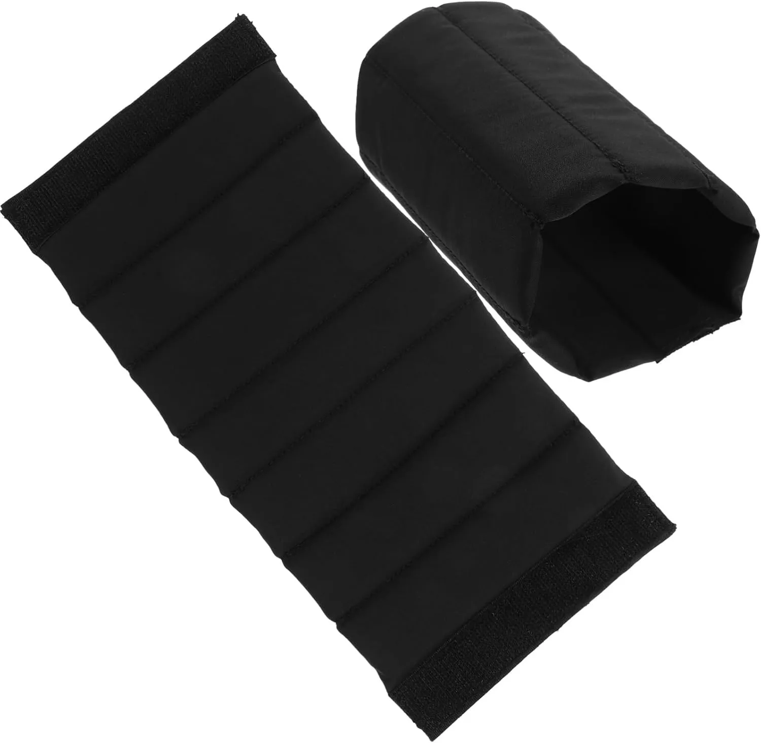 Camera Bag Dividers, Baggies Plug Bag Dividers Photographers Backpack Camera Insert Reflex Case Organizer Universal Flexible Pad Thicken N Suede Roller Partition, 2pcs Black