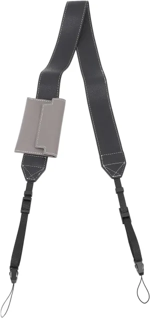 Camera Strap Comfortable Ergonomic PU Leather Neck Shoulder Strap for DSLR Mirrorless Camera Bag
