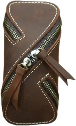 Cowhide Women's Universal Change Storage Bag