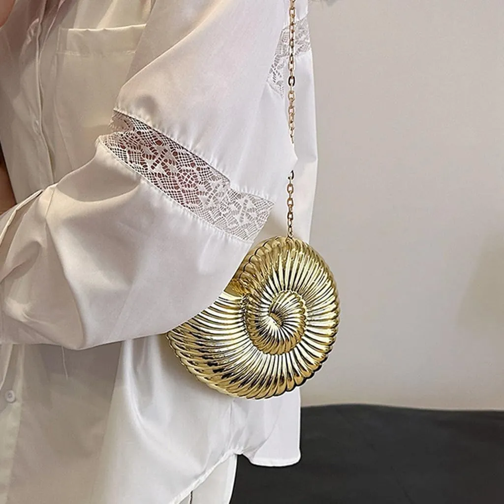 Cute Shell Evening Bag Versatile Wing Crossbody Purse Daily Life Bar Party Clutch Bag Handbag for Women