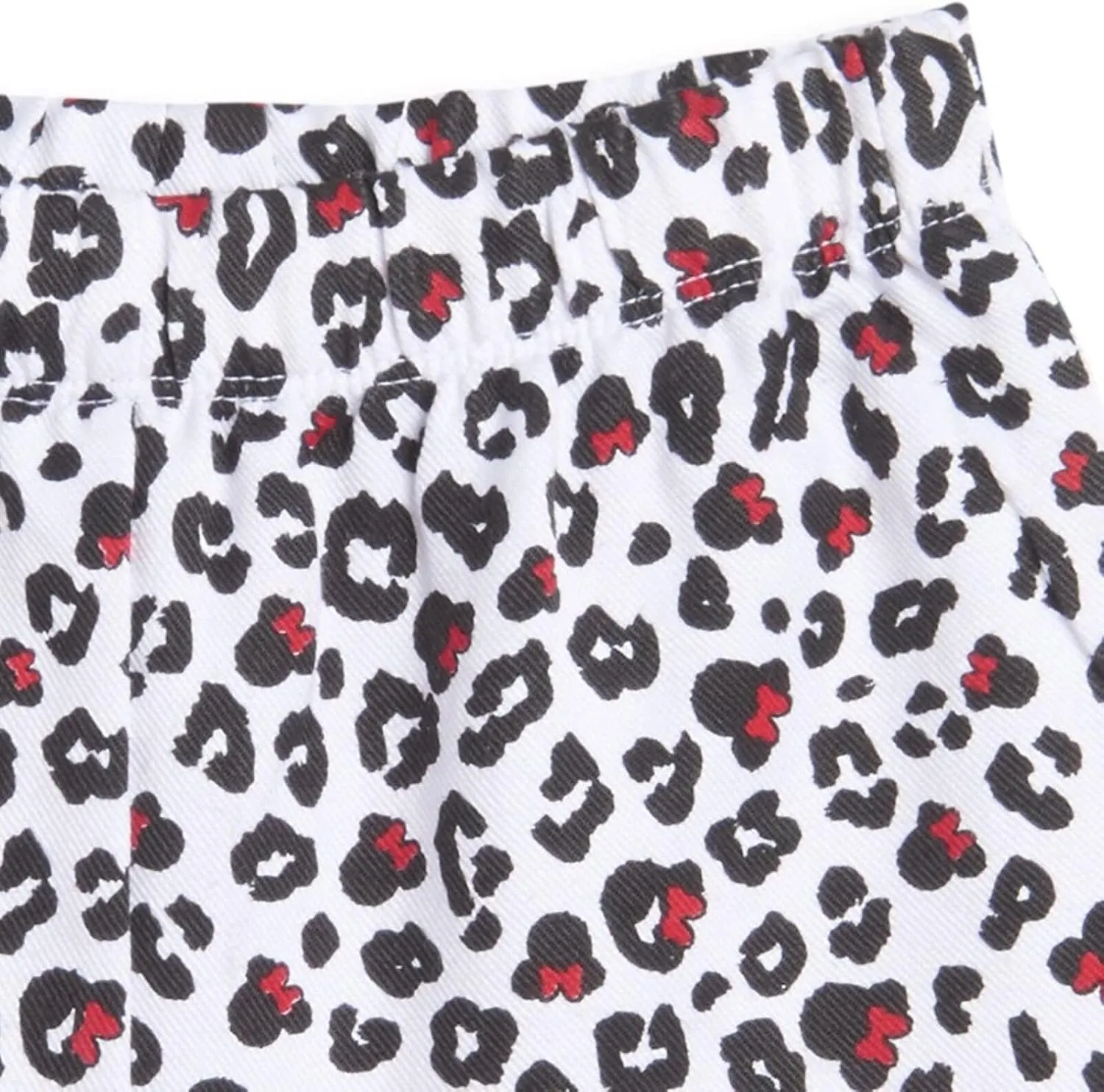 Disney Minnie Mouse T-Shirt French Terry Shorts and Scrunchie 3 Piece Outfit Set Infant to Big Kid