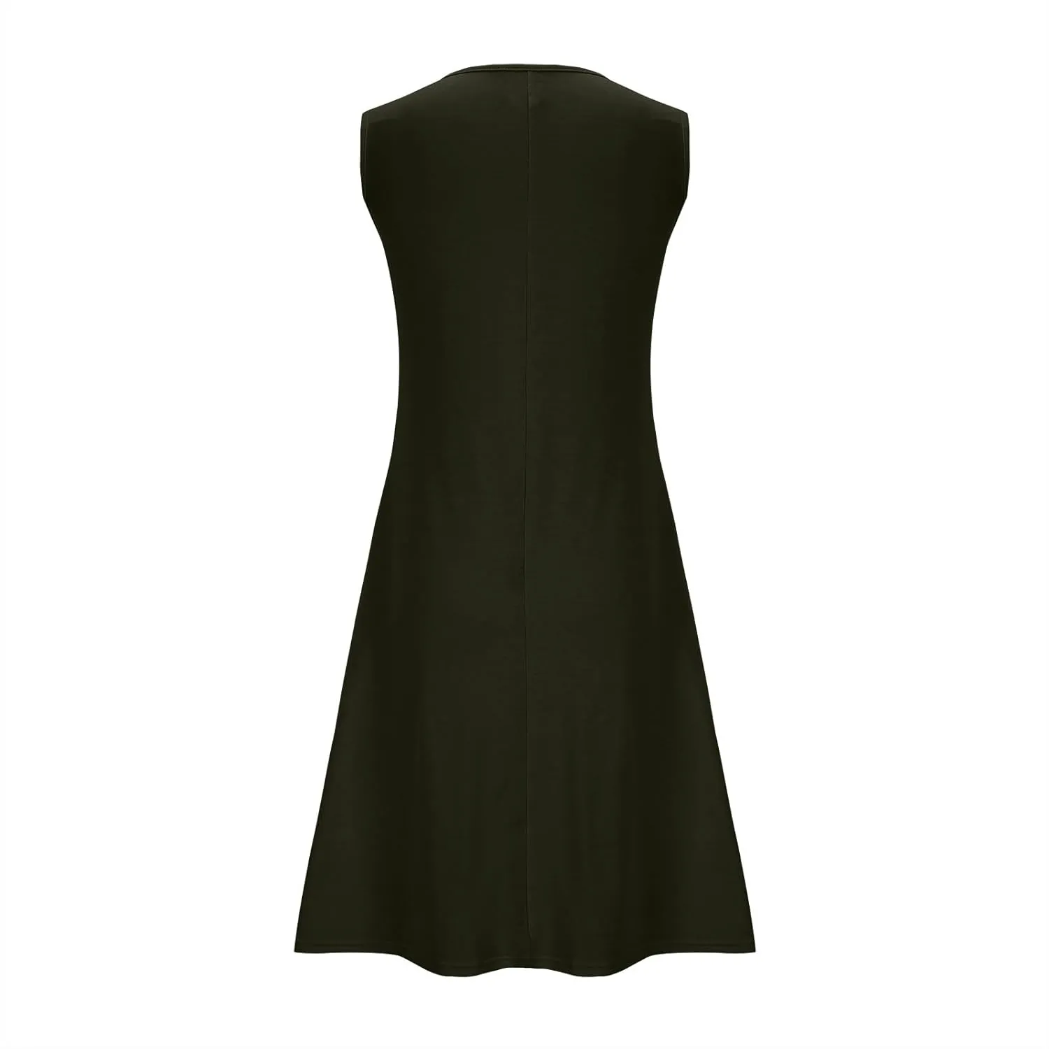 Finelylove Summer Dresses for Women 2025 Short Sleeve Spring Mini Dress Pleated A Line Beach Sundress Vacation Outfits