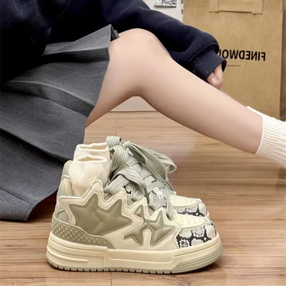 “Five-Pointed Star Thick Bottom”Shoes