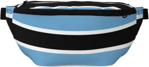 Flag Of Botswana Stylish Crossbody Waist Pack - Versatile And Compact Travel Pouch For Hands-Free Storage