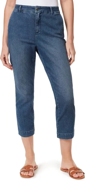 Gloria Vanderbilt Women's High Rise Tapered Trouser Pant Standard