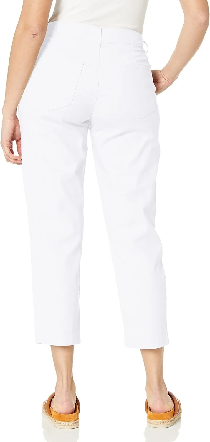 Gloria Vanderbilt Women's High Rise Tapered Trouser Pant Standard
