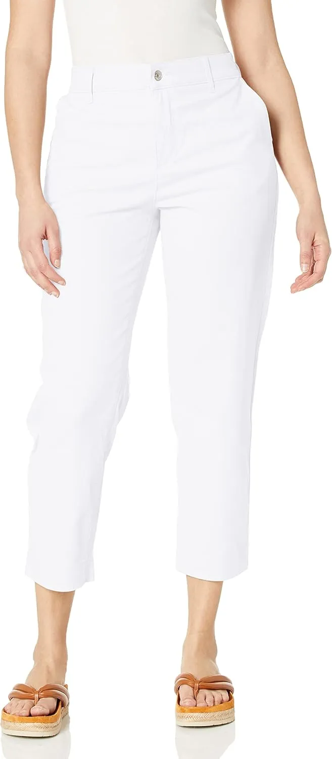 Gloria Vanderbilt Women's High Rise Tapered Trouser Pant Standard