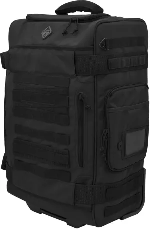 HAZARD 4 Air Support(TM) 2020 Version: Rugged Rolling Carry-On - Black