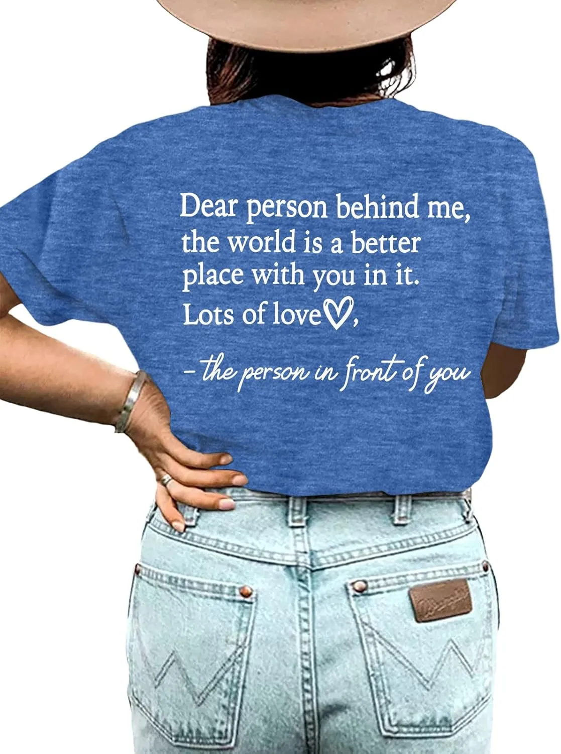 HDLTE Womens Plus Size Tops Cute Be Kind Blessed Graphic Tees Short Sleeve Love Heart Shirt