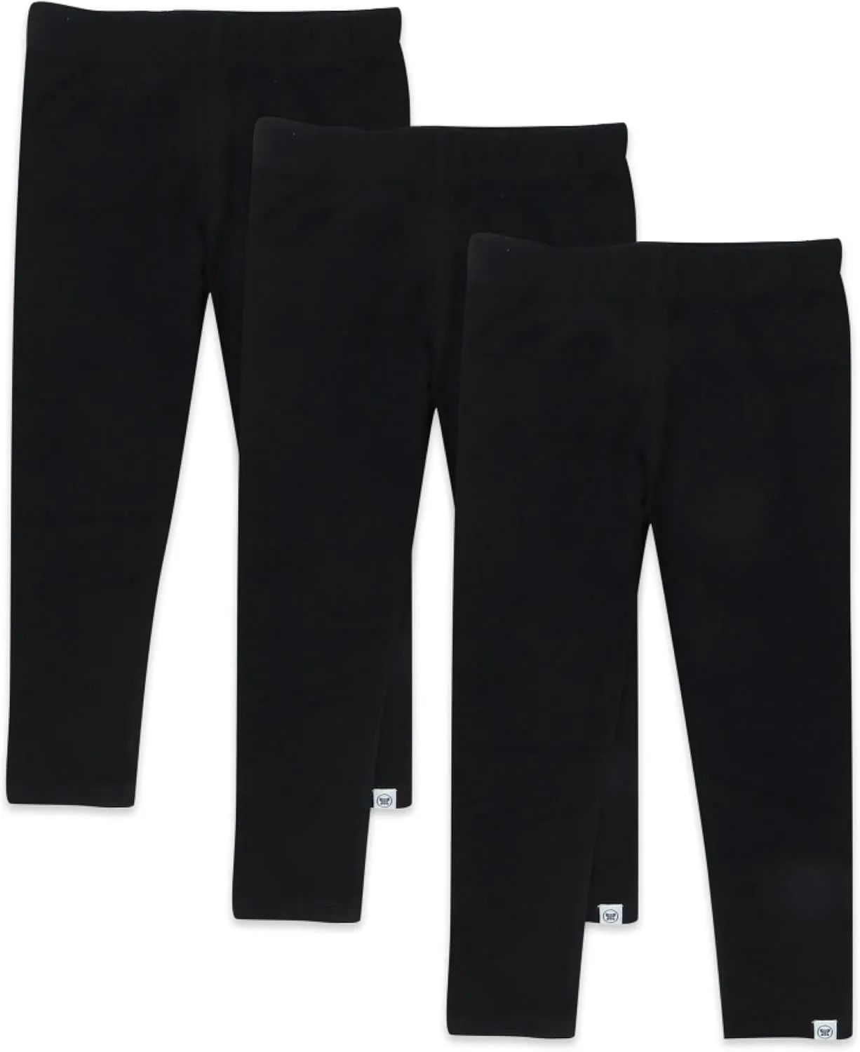 HonestBaby Multipack Leggings Skinny, Flare and Cargo Pants Organic Cotton for Infant Baby Girls, Toddlers, Little Kids