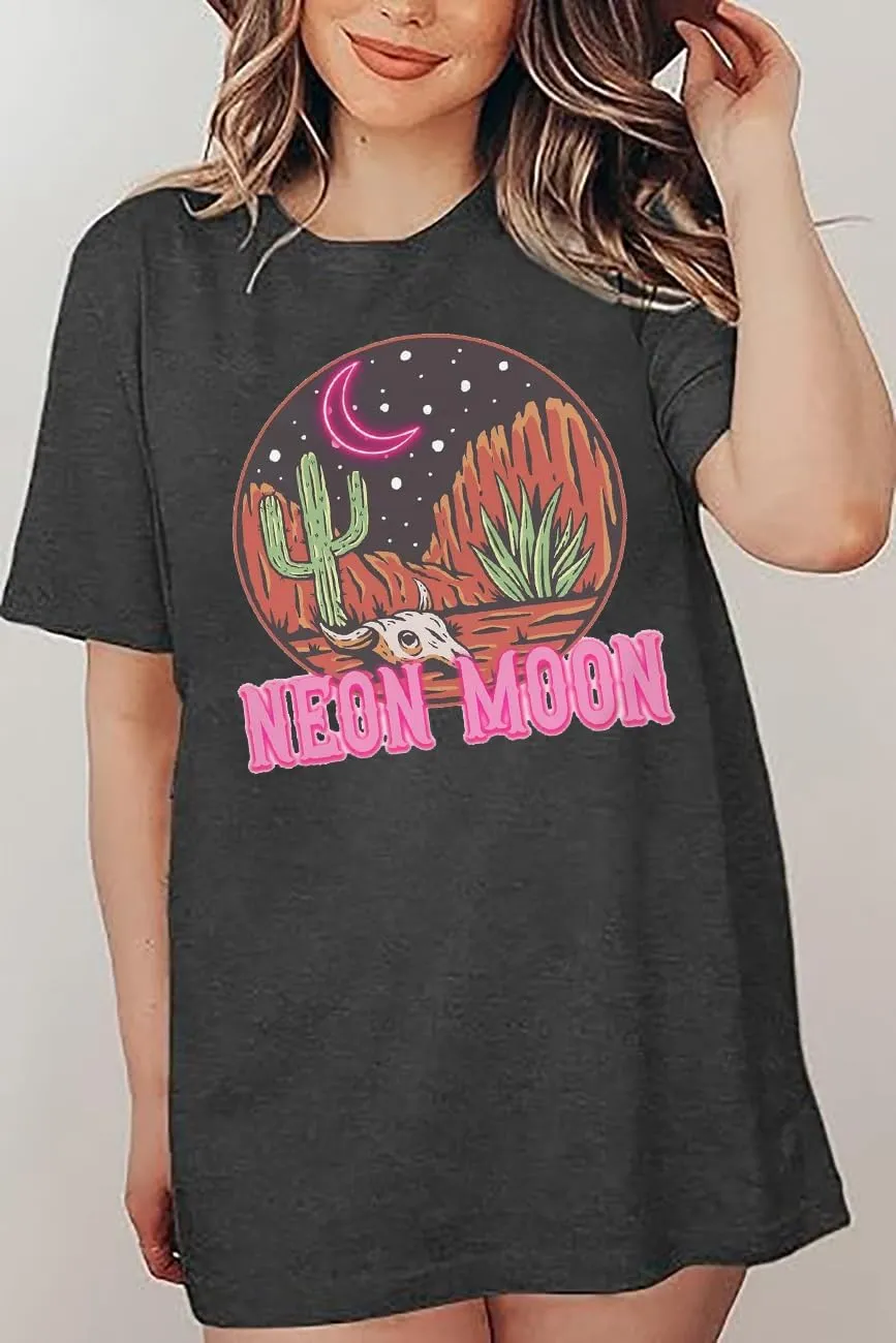 Hotter Than a Hoochie Coochie Oversized T Shirt Women Summer Beach Vacation Tops Vintage Graphic Country Music Tee