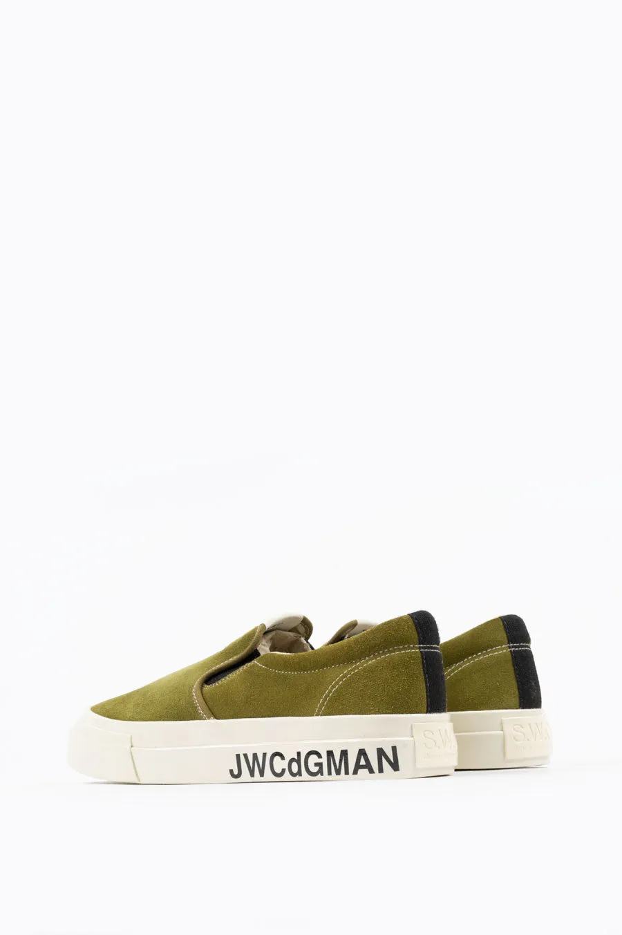 JUNYA WATANABE MAN STEPNEY WORKERS CLUB SLIP-ON KHAKI