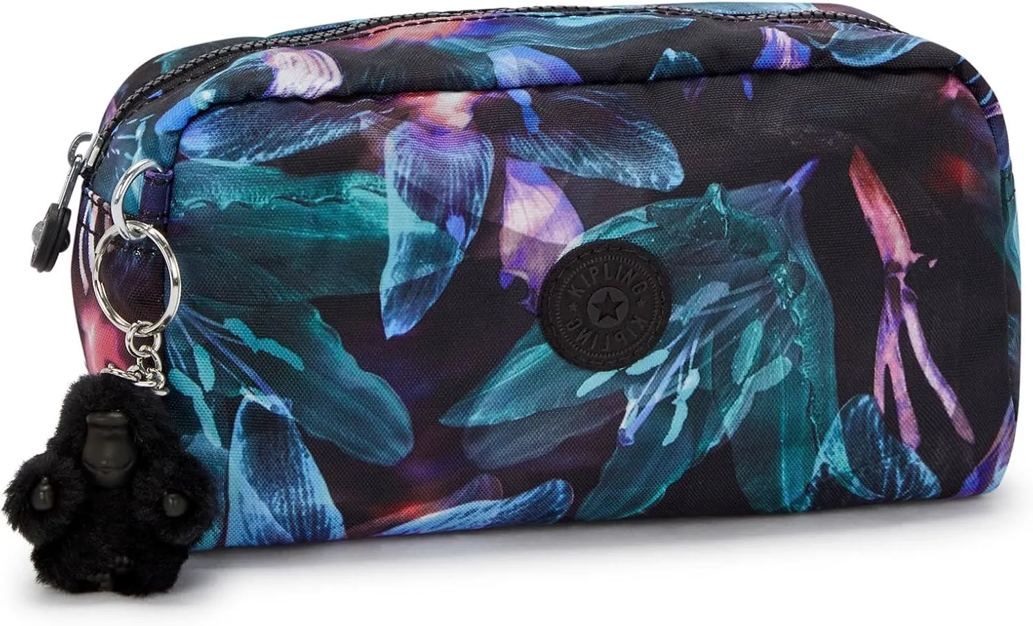 Kipling Gleam Printed Pouch Spectral Orchid