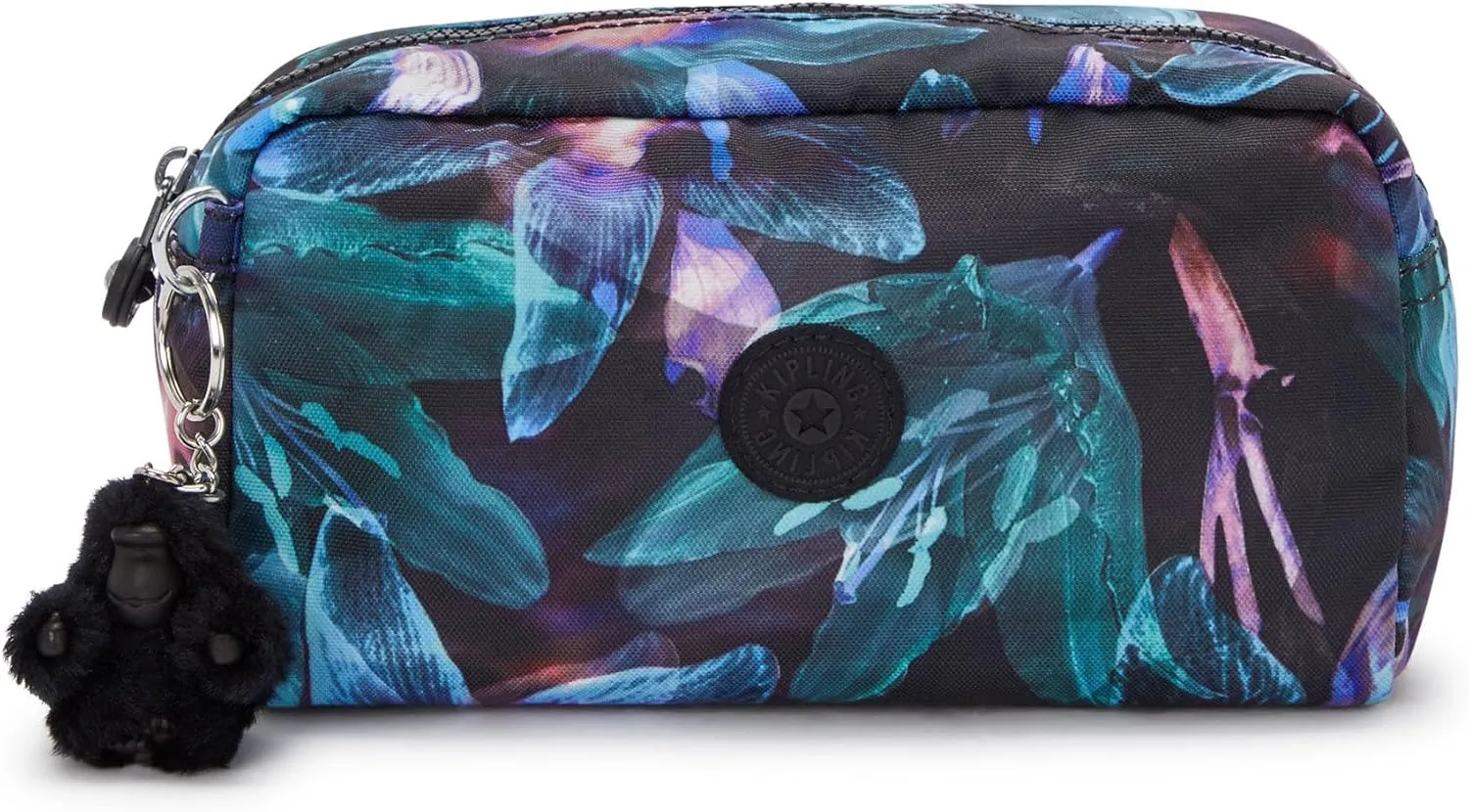 Kipling Gleam Printed Pouch Spectral Orchid