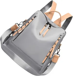 Large Capacity Oxford Cloth Backpack for Women Travel Shoulder Bag Detachable Strap