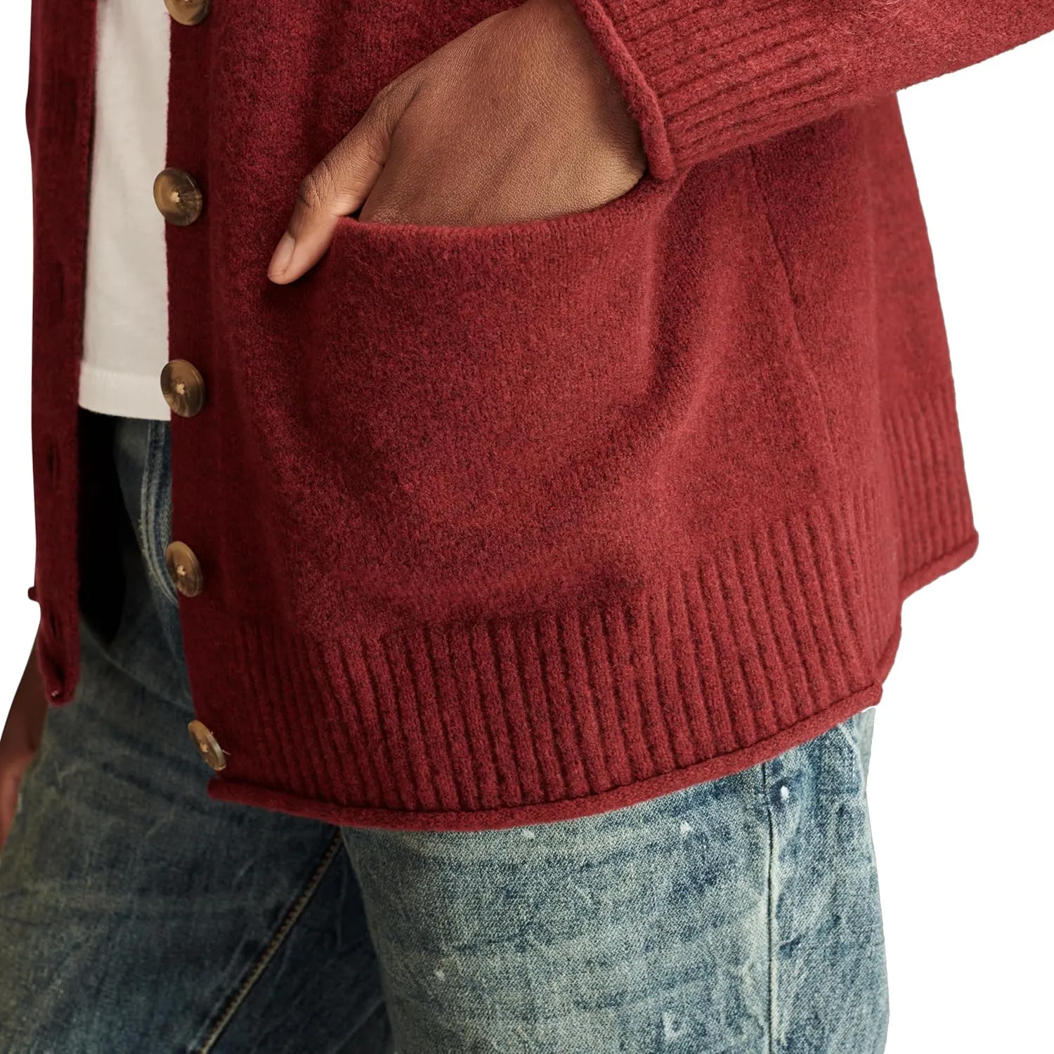 Lucky Brand Women's Slouchy Pocket Cardi