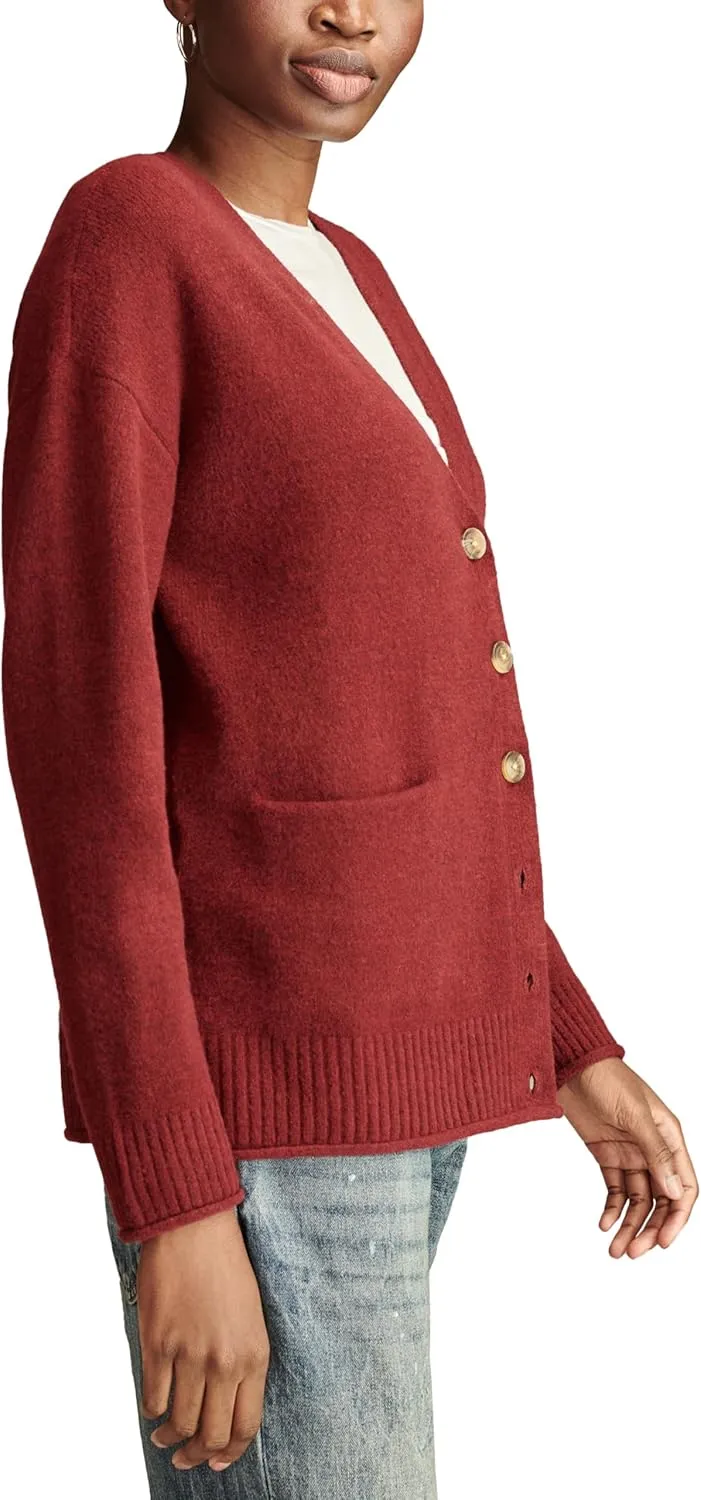 Lucky Brand Women's Slouchy Pocket Cardi