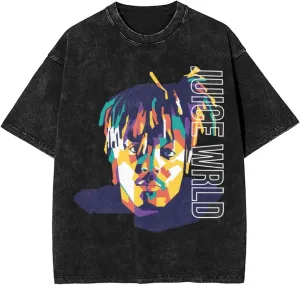 Men's Women's Unisex Vintage Oversized Crewneck Short Sleeve T-Shirt 3D Printed Novelty Graphic Tee Tops