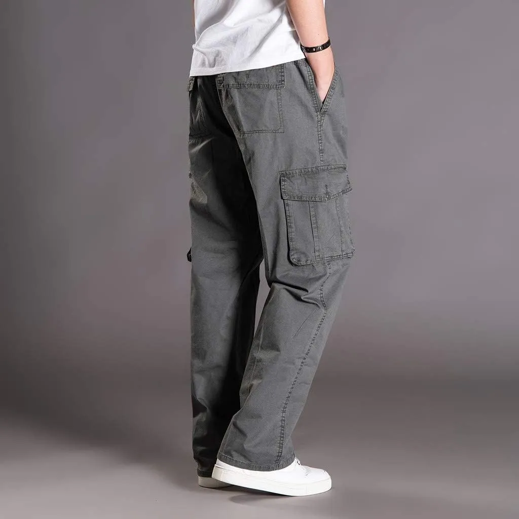 MIDOO Golf Pants Men Tapered Leg Casual Drawstring Waist Joggers Lightweight Breathable Active Athletic Fishing Hiking Pants