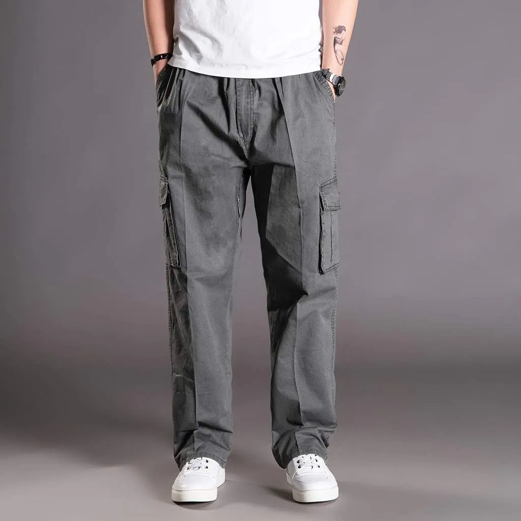 MIDOO Golf Pants Men Tapered Leg Casual Drawstring Waist Joggers Lightweight Breathable Active Athletic Fishing Hiking Pants