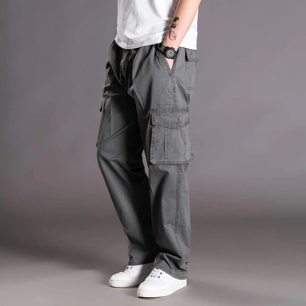 MIDOO Golf Pants Men Tapered Leg Casual Drawstring Waist Joggers Lightweight Breathable Active Athletic Fishing Hiking Pants