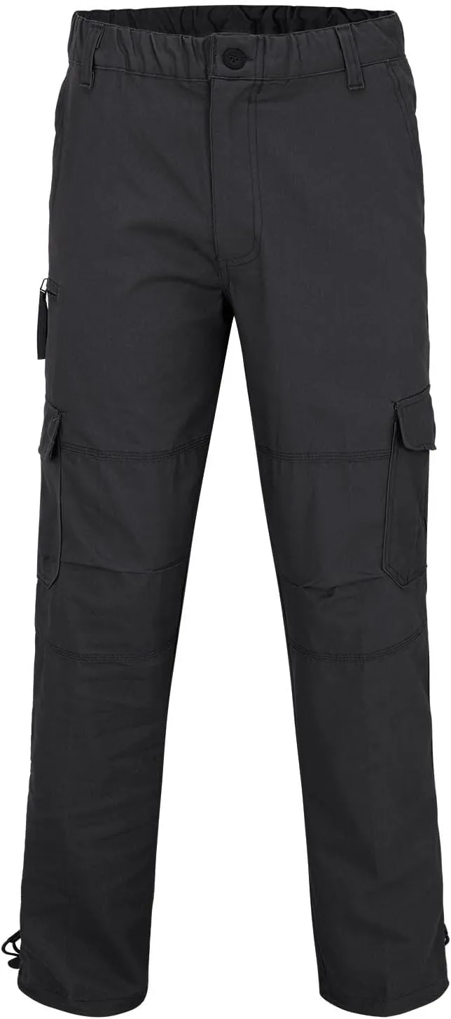 MIDOO Mens Cargo Pants Slim Fit Casual Joggers Athletic Pants Flex Stretch Loose Straight Sweatpants Work Hiking Pants