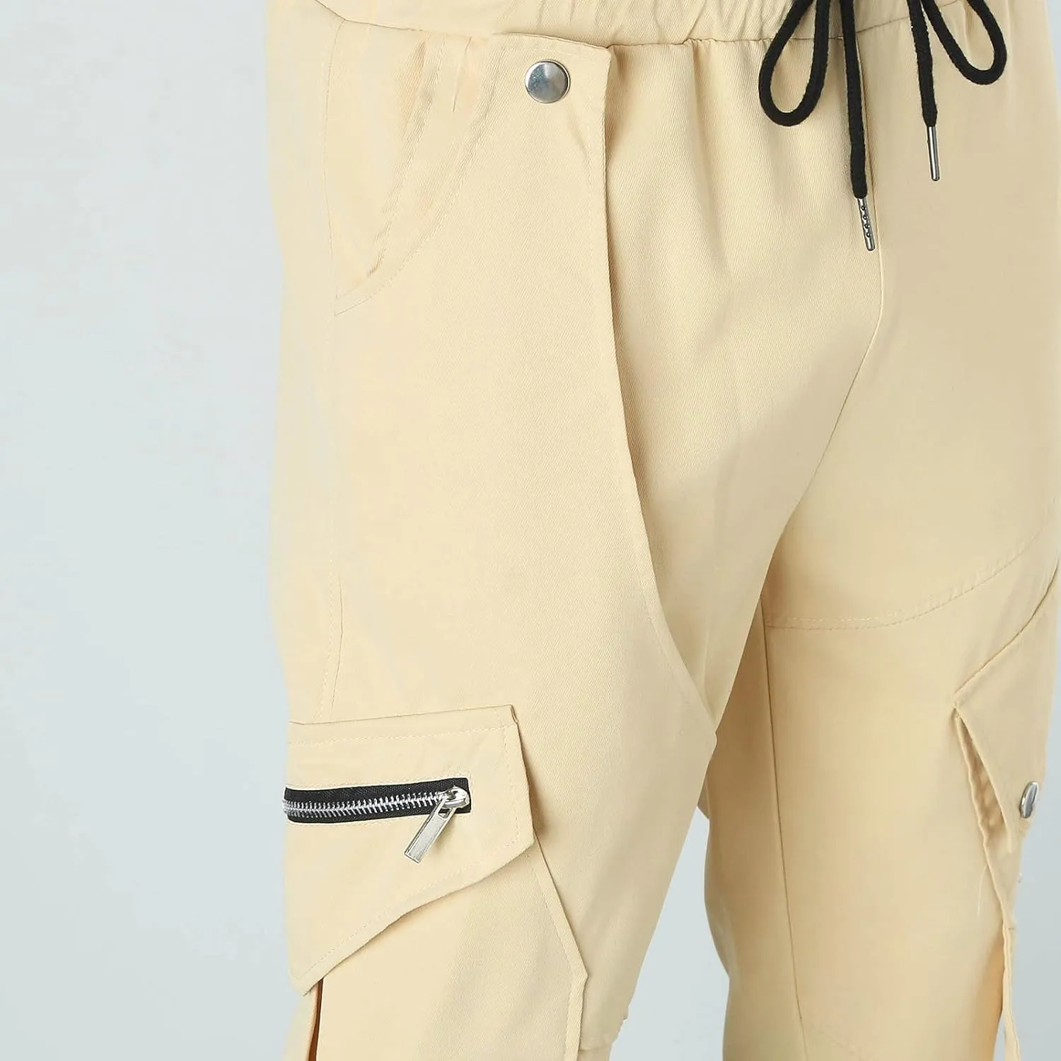 MIDOO Mens Tactical Pants Stretch Flex Casual Loose Straight Sweatpants Outdoor Lightweight Work Hiking Pants Jogger Tousers