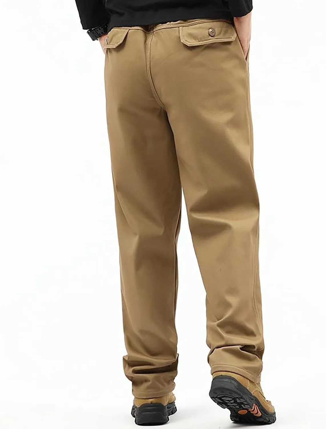 MIDOO Tactical Pants for Men Stretch Casual Drawstring Waist Joggers Lightweight Breathable Active Fishing Hiking Pants