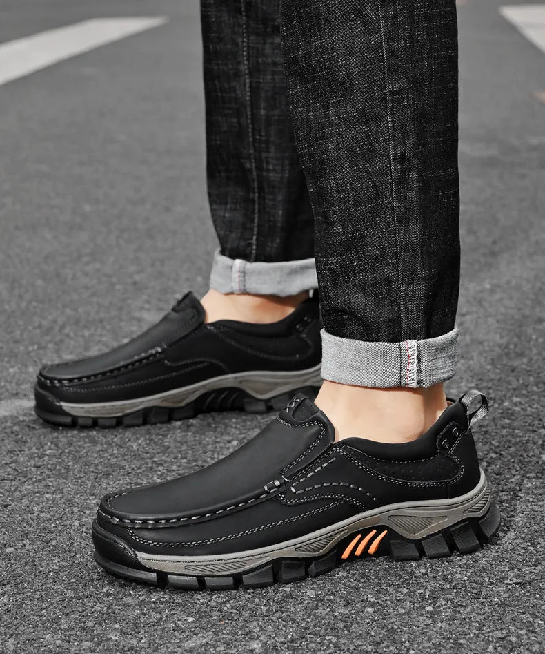 Mitchell Shoes Men's Soft Insole Walking Casual Loafers