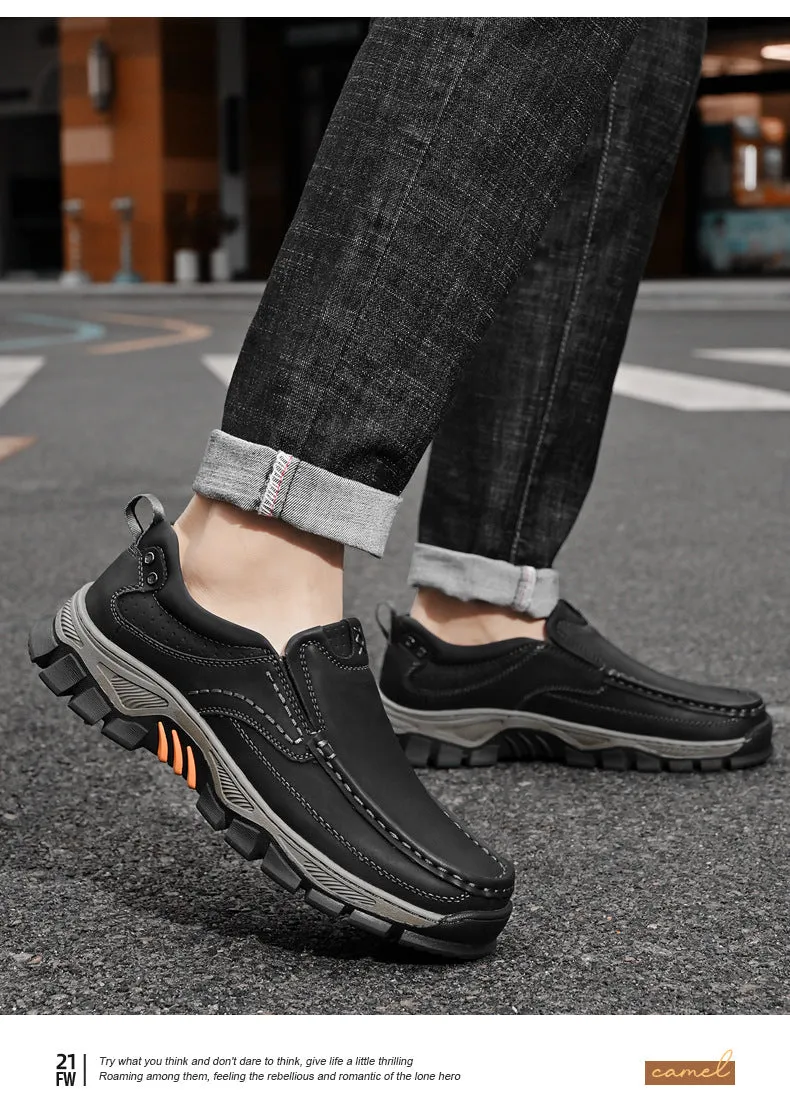Mitchell Shoes Men's Soft Insole Walking Casual Loafers