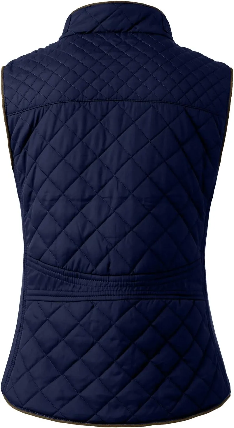 NE PEOPLE Womens Lightweight Quilted Padding Zip Up Vest Gilet(S-3XL)