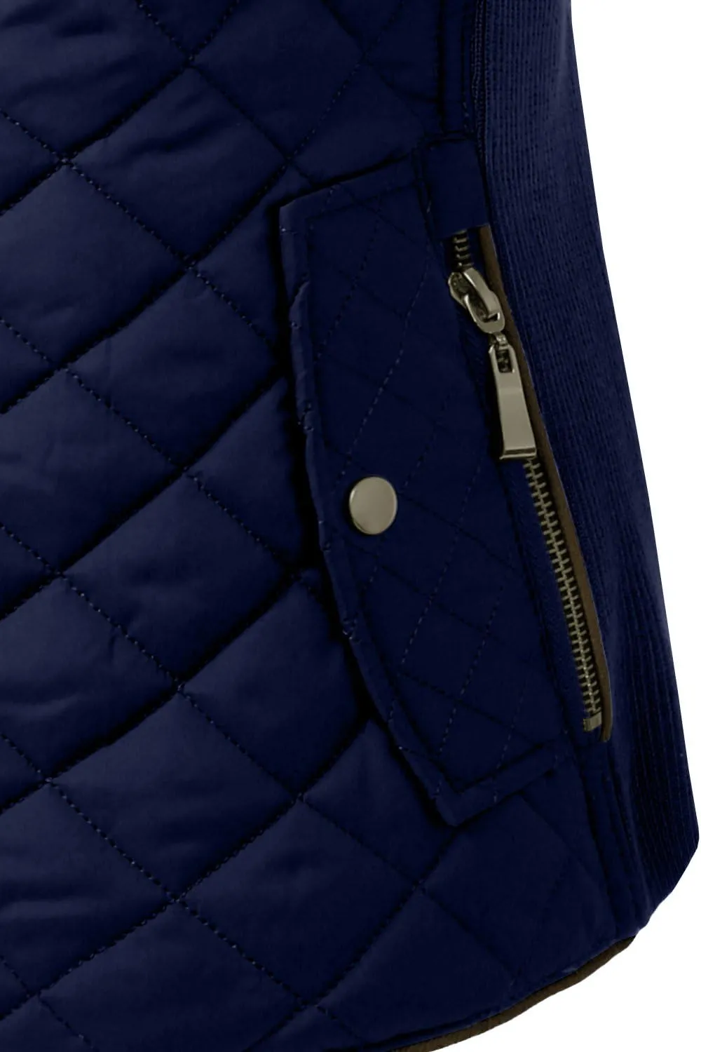 NE PEOPLE Womens Lightweight Quilted Padding Zip Up Vest Gilet(S-3XL)