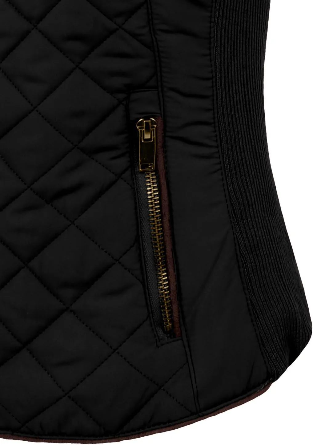 NE PEOPLE Womens Lightweight Quilted Padding Zip Up Vest Gilet(S-3XL)