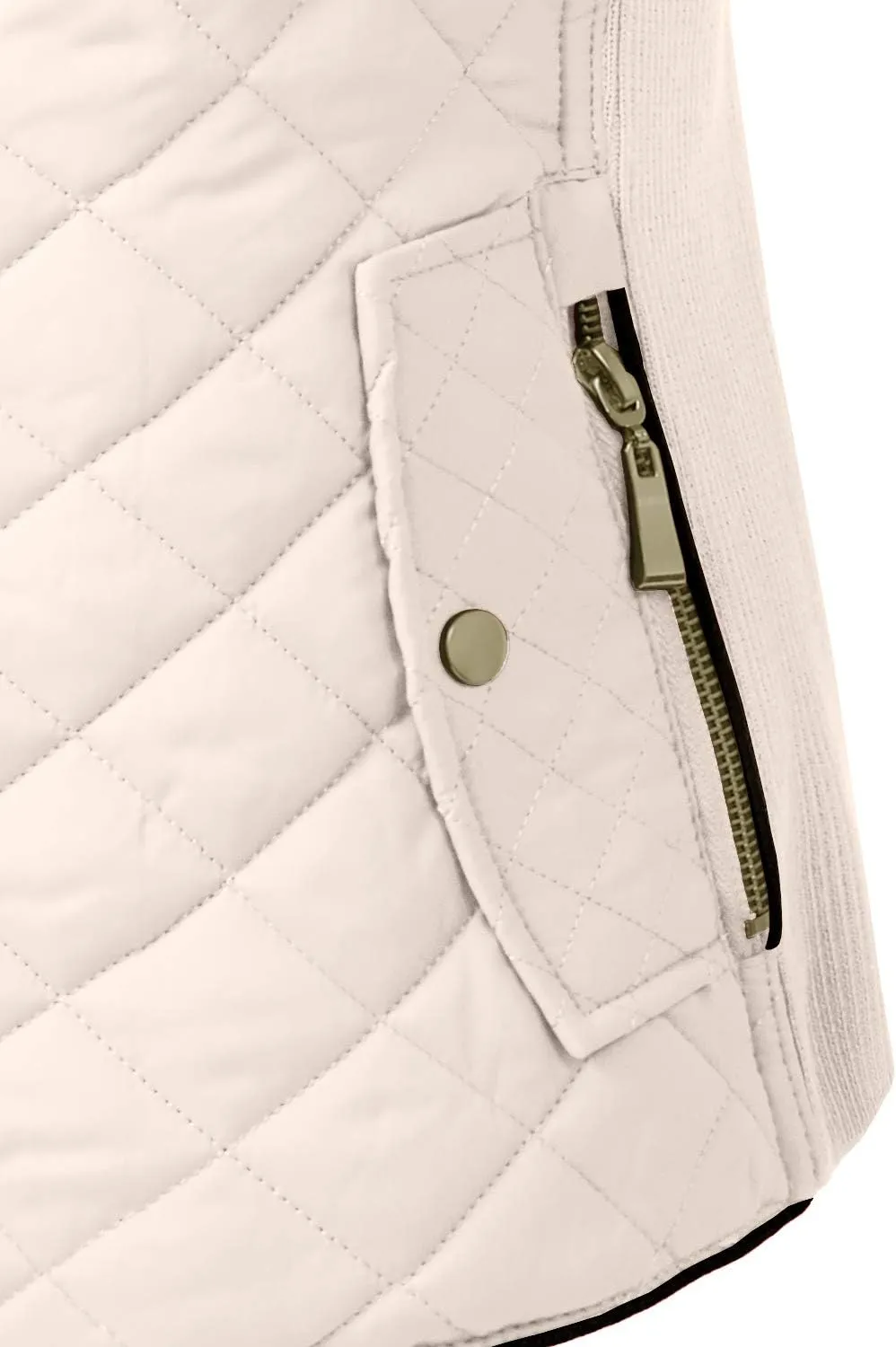 NE PEOPLE Womens Lightweight Quilted Padding Zip Up Vest Gilet(S-3XL)