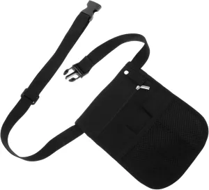 Pack Multifunctional Belt Bag Work Travel Nurses Nurse Belt Organizer Pouch Fanny Nurse Pouch Nurse Bags Cargo Essentials Waist Storage Restaurant Apron Bag Oxford Cloth Black